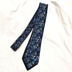 Mila Schon Silk Necktie Traditional Width